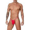 CandyMan String Effet Mouillé BENTEN Rouge